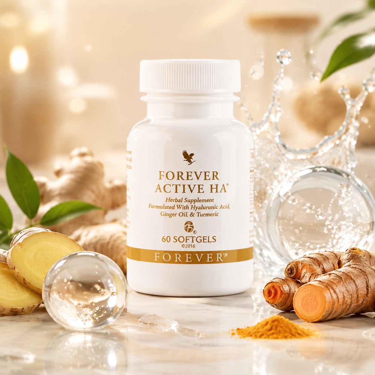 اچ آ فوراور ( هیالورونیک خوراکی، تقویت مفاصل، آبرسان پوست، بهبود گردن درد)